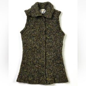 Talbots Multicolor Wool Vest